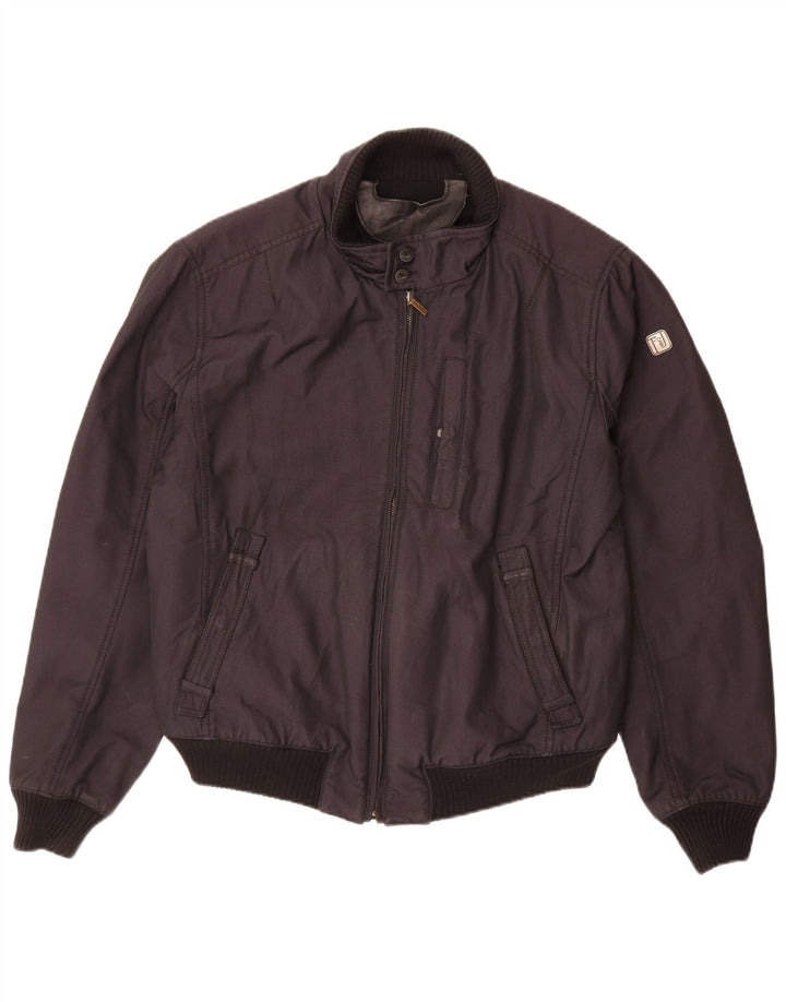 Jaqueta bomber masculina TRUSSARDI JEANS IT 52 XL poliéster preto