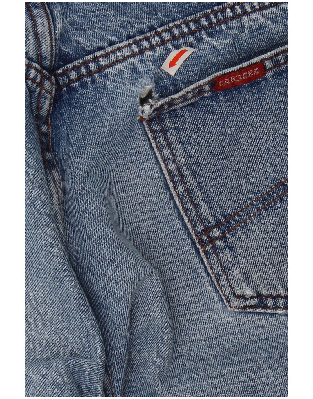 Calça jeans reta masculina CARRERA W32 L33 azul