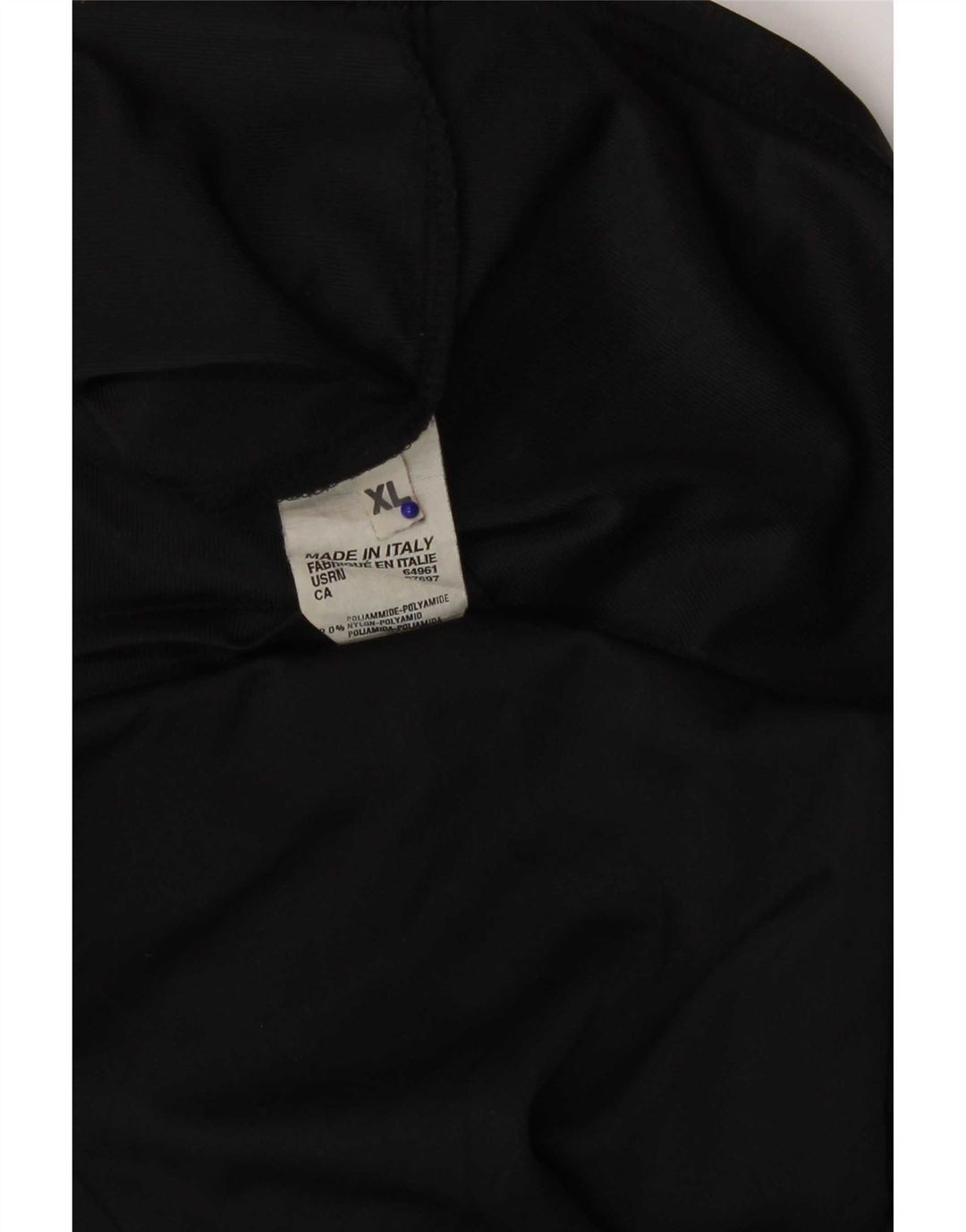 Camisa Benetton Mulher UK 18 XL Preto Poliamida