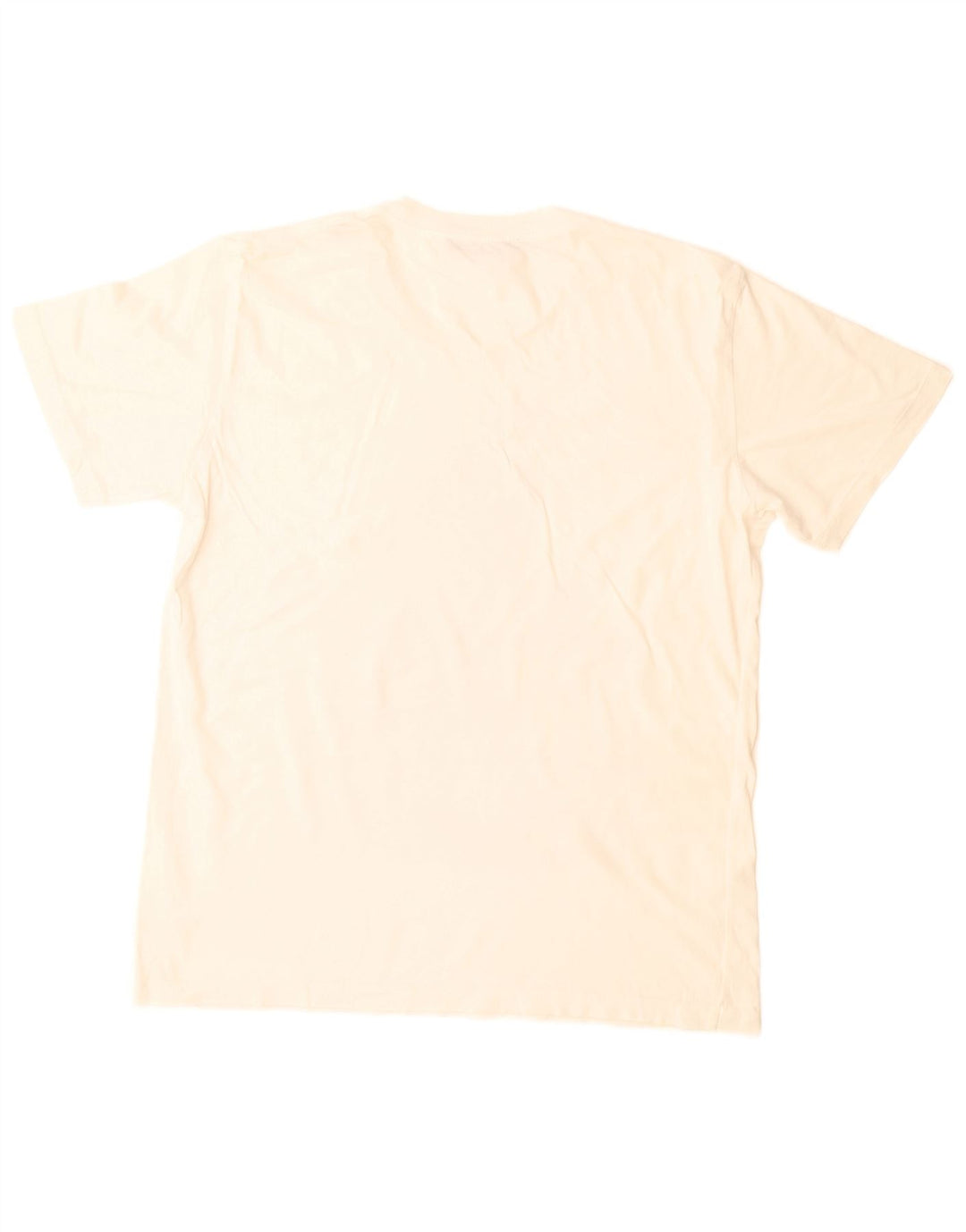 Camiseta masculina Trussardi Jeans gráfica grande branca