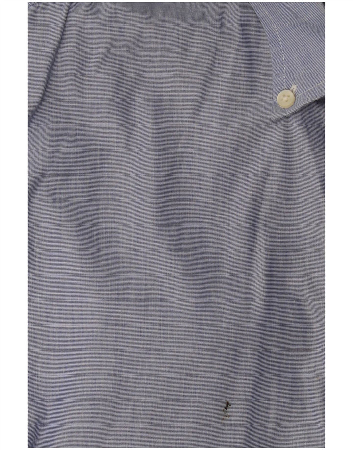 Camisa masculina TOMMY HILFIGER algodão azul médio