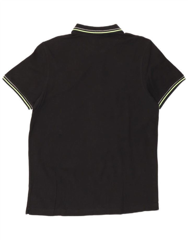 Camisa pólo masculina Lotto XL preta
