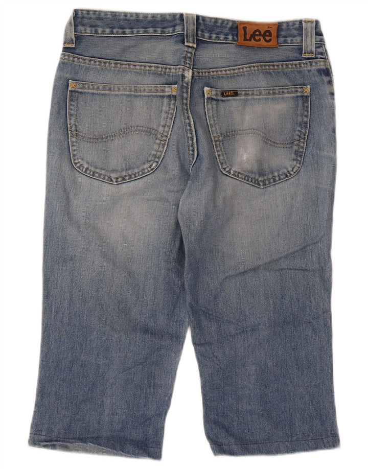 Shorts jeans masculinos Lee Felton W30 algodão azul médio