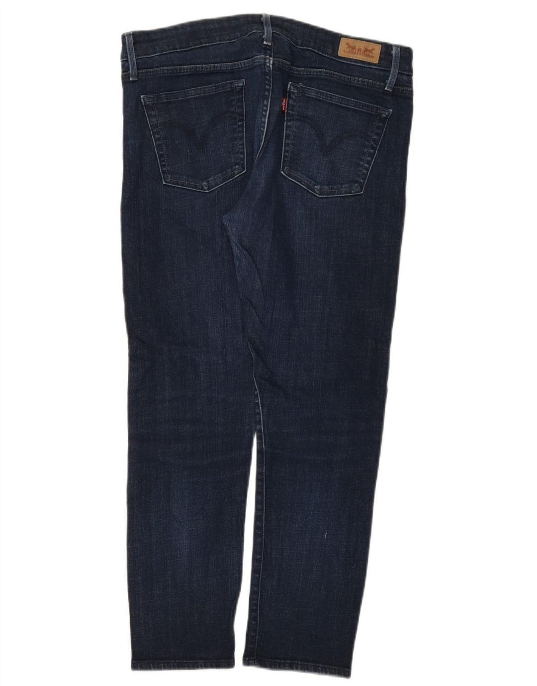 LEVI'S Jeans Slim Feminino W30 L27 Algodão Azul Marinho