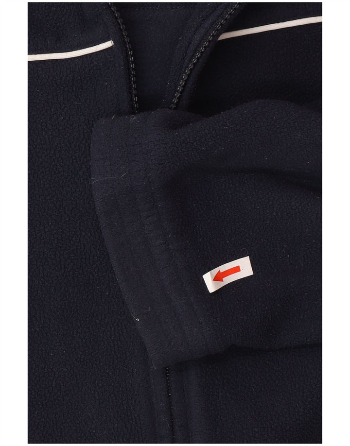 Jaqueta masculina Adidas Climawarm Fleece XL azul marinho colorblock poliéster