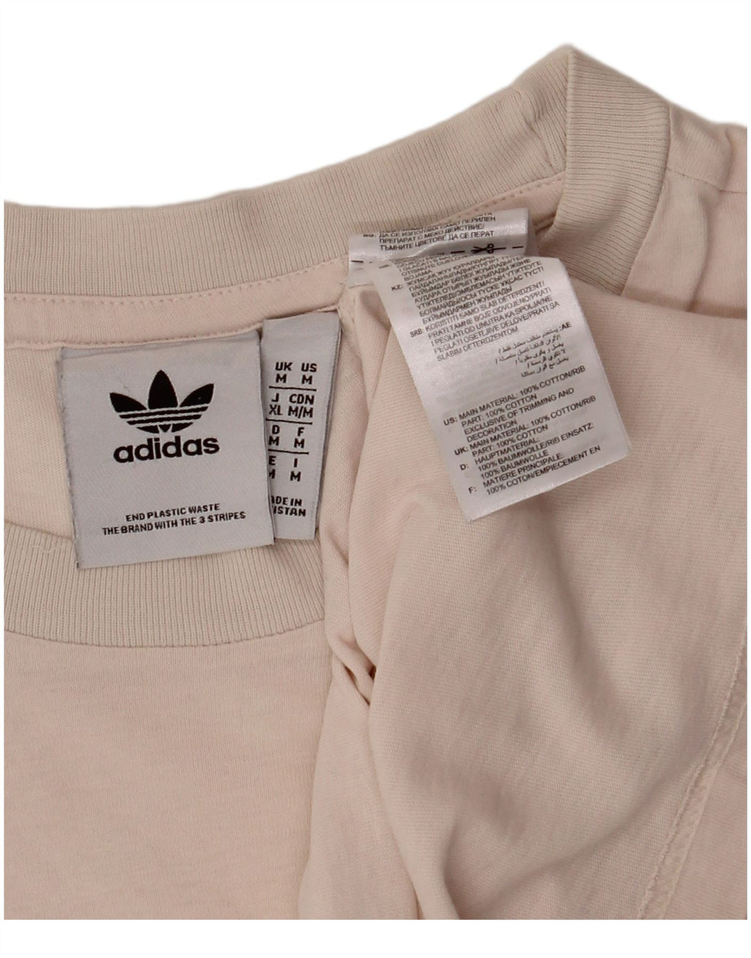 ADIDAS Camiseta Masculina Top Médio Algodão Rosa