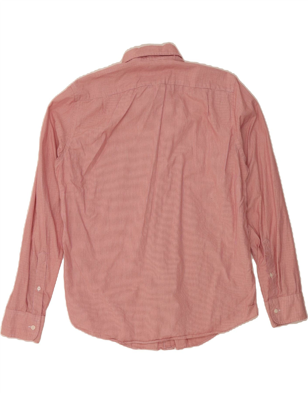 J. CREW Mens Slim Fit Shirt Large Pink Pinstripe Cotton Vintage J. Crew and Second-Hand J. Crew from Messina Hembry 