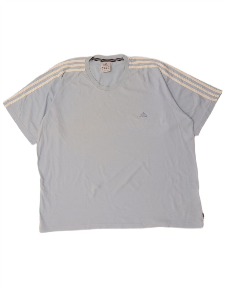 Camiseta masculina Adidas Top 2XL algodão azul