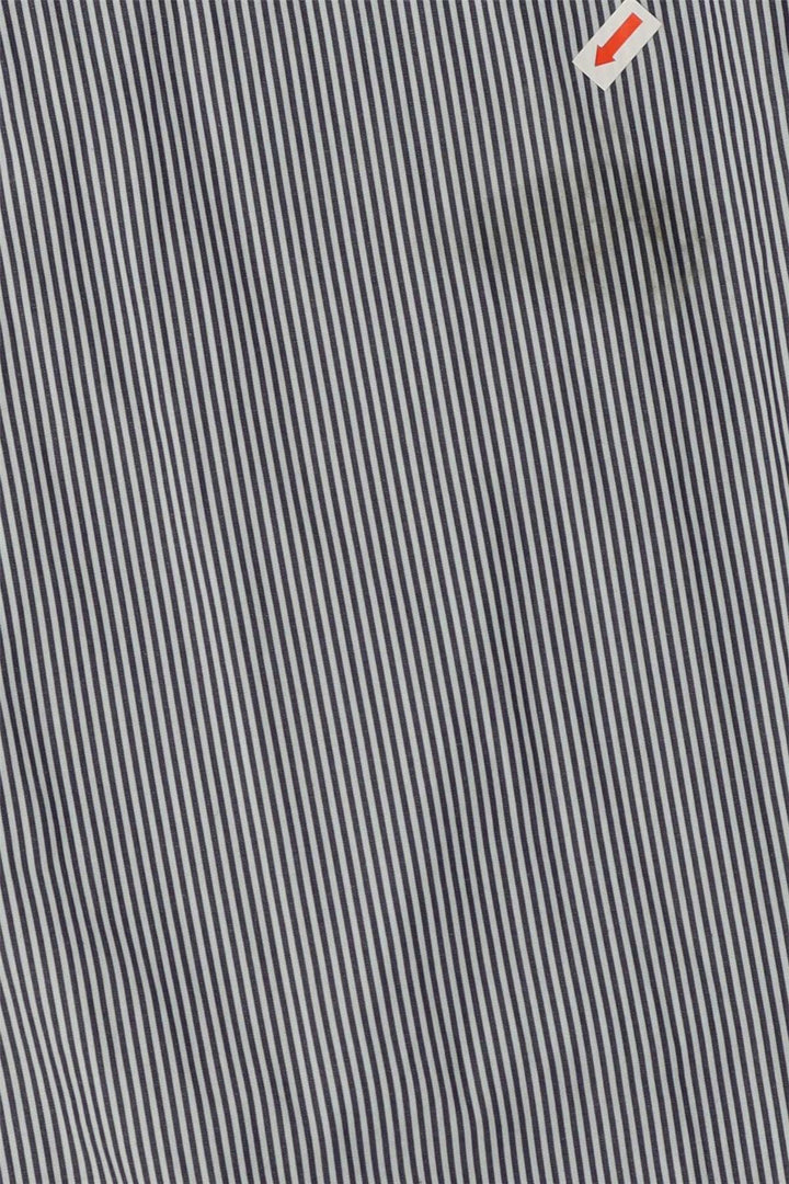 Camisa masculina GAP XL azul marinho listrado algodão