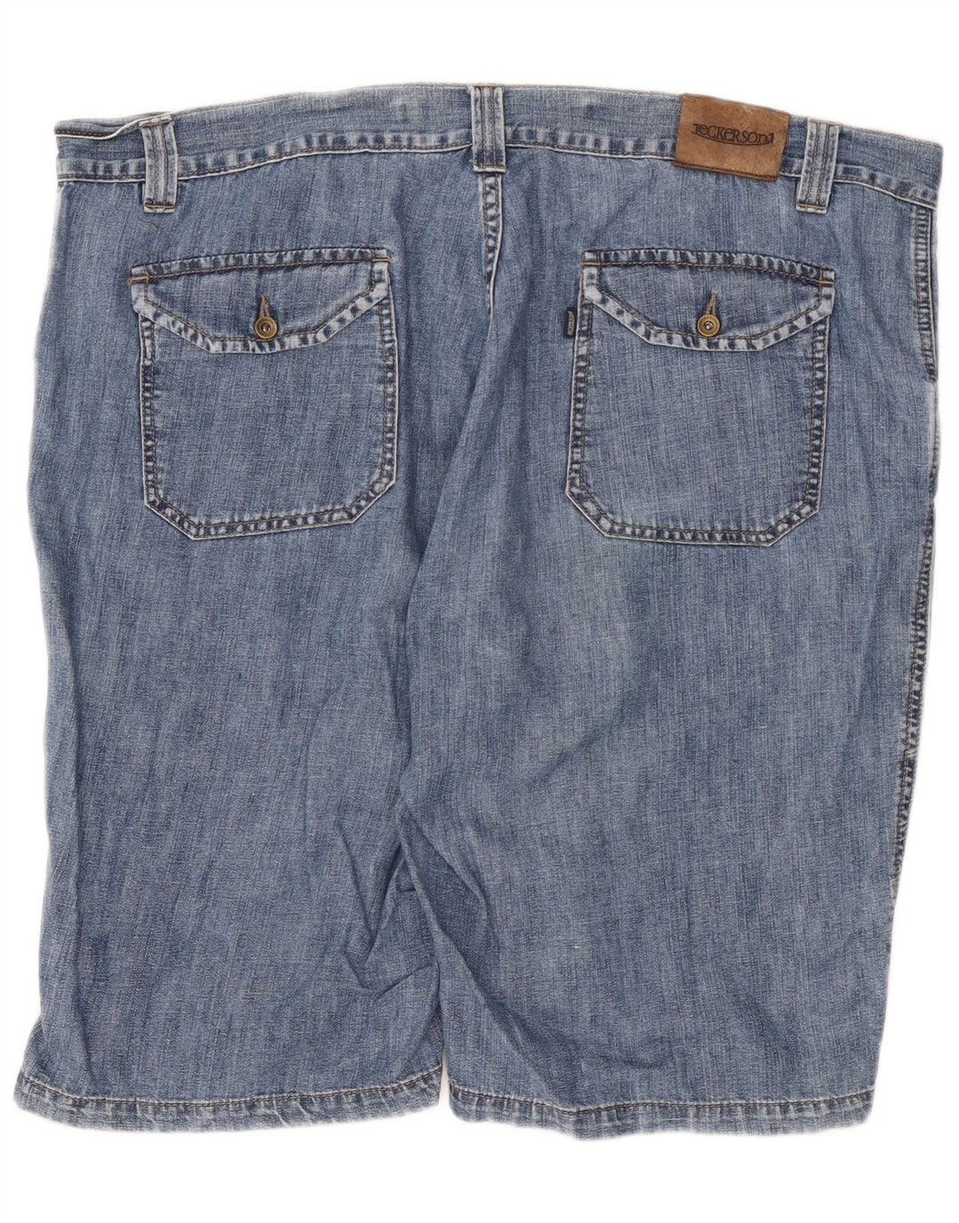 Shorts jeans masculino Jeckerson W42 2XL algodão azul