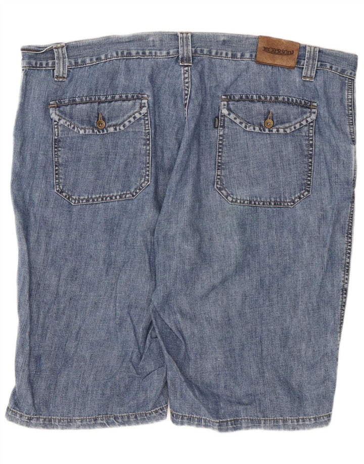 Shorts jeans masculino Jeckerson W42 2XL algodão azul