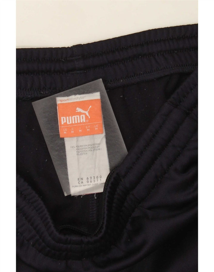 Calça de treino masculina Puma médio azul marinho poliéster