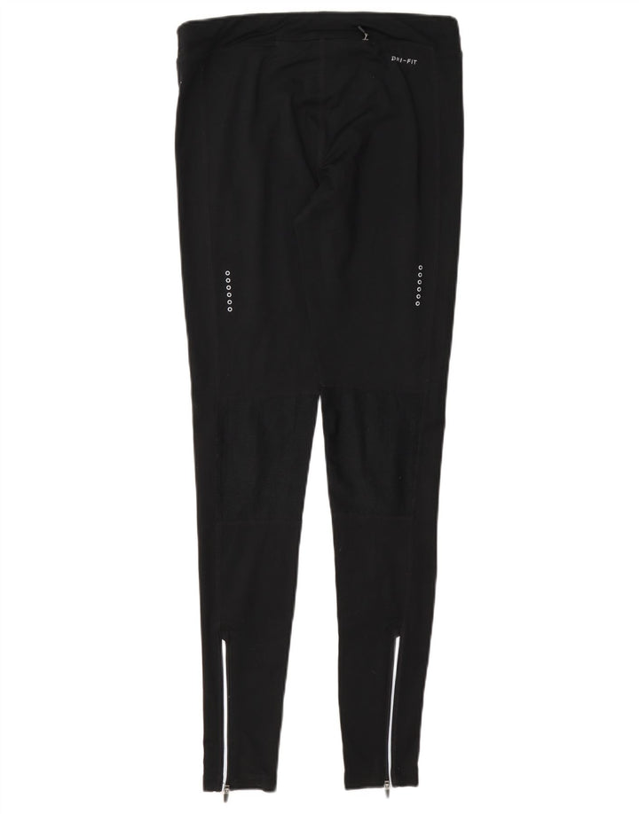 Leggings Nike Dri Fit Feminina UK 10 Pequenas Pretas