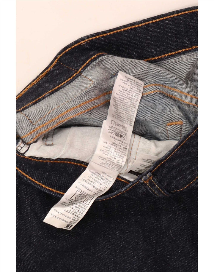 Levi's Masculino 541 Straight Jeans W38 L32 Azul Marinho Algodão