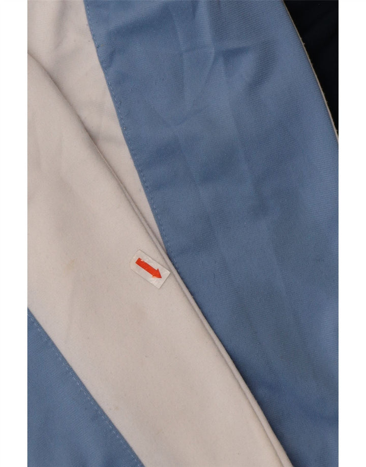 Adidas Mens Tracksuit Top Jacket UK 42/44 Grande Azul Colorblock Poliéster