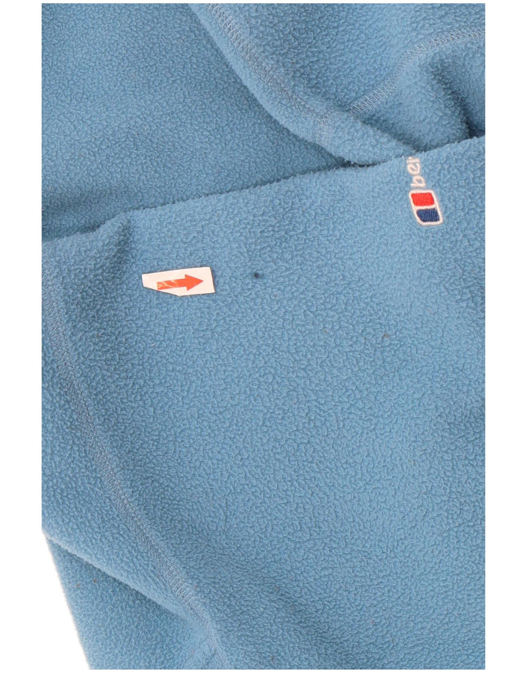 Jaqueta de lã grande feminina Berghaus UK 8 poliéster azul pequeno