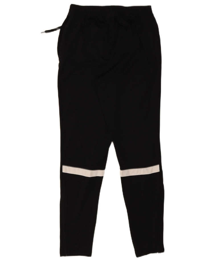 Calça de treino masculina Nike Dri Fit médio preto colorblock poliéster