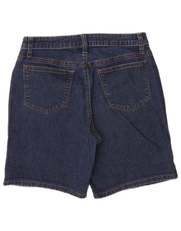 Shorts jeans feminino LEE Riders cintura média EUA 8 médio W28 algodão azul