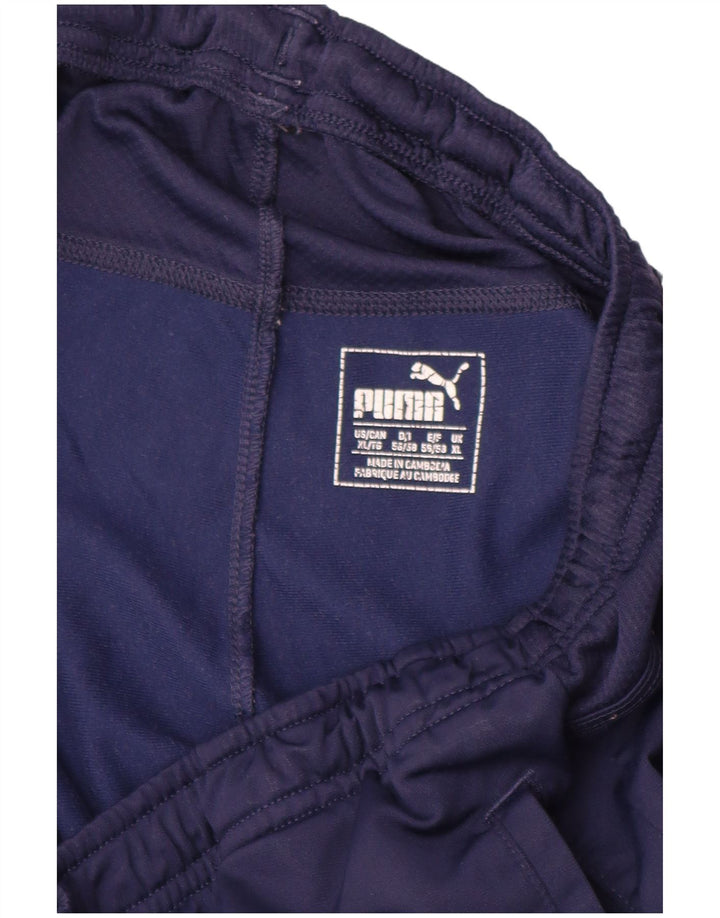 Calça de treino masculina PUMA XL azul marinho