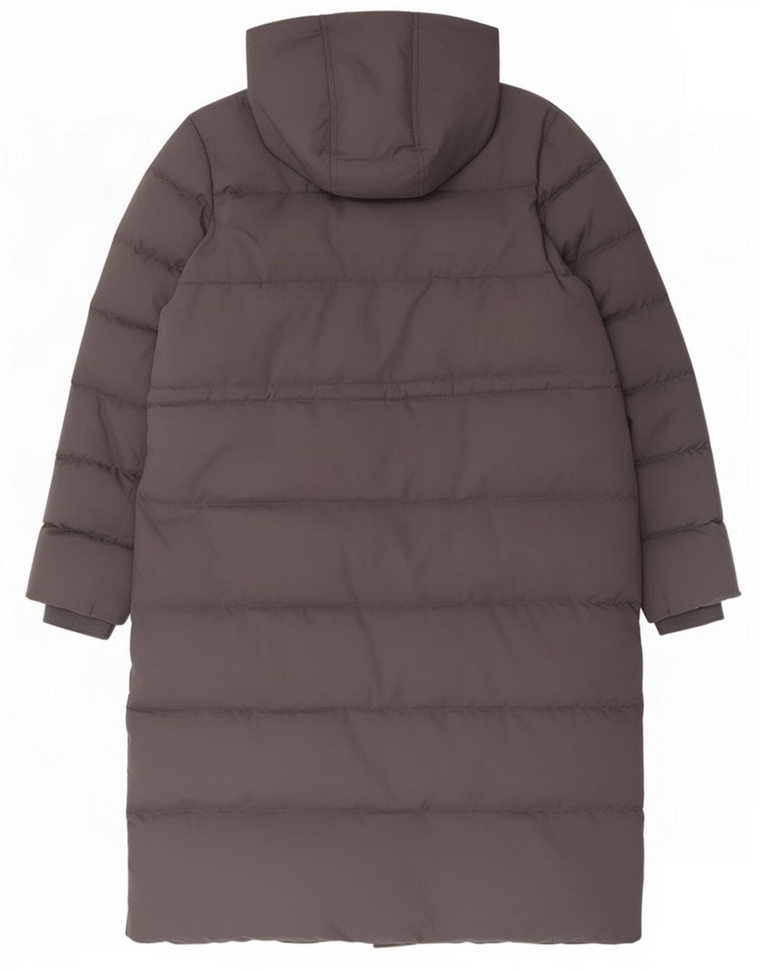 Casaco acolchoado com capuz feminino Mountain Warehouse UK 18 XL poliéster cinza