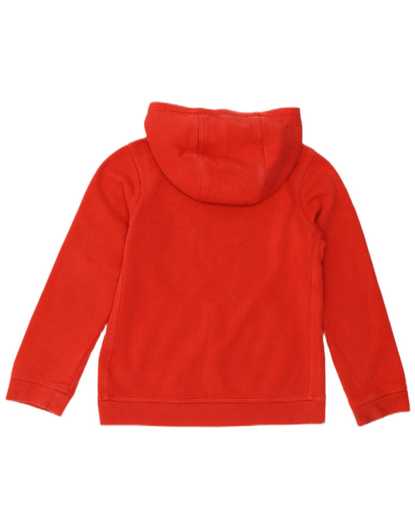 Jumper com capuz Nike Boys Standard Fit 10-11 anos médio algodão vermelho