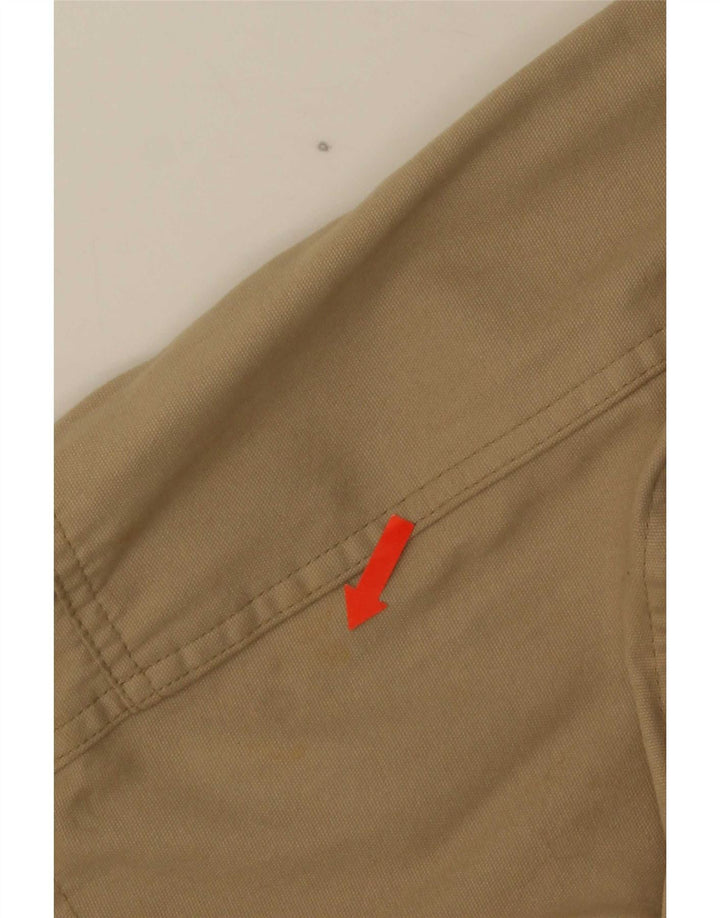 Jaqueta utilitária masculina Fay Loose Fit UK 36 pequena bege