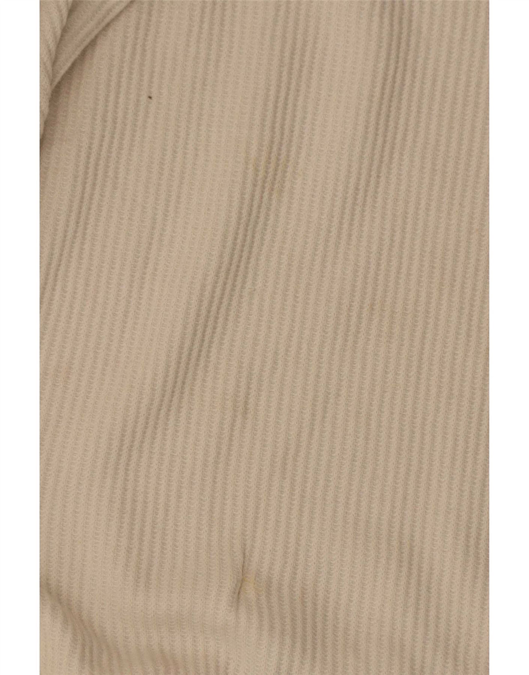 Reebok Mens Top Manga Longa Médio Algodão Bege
