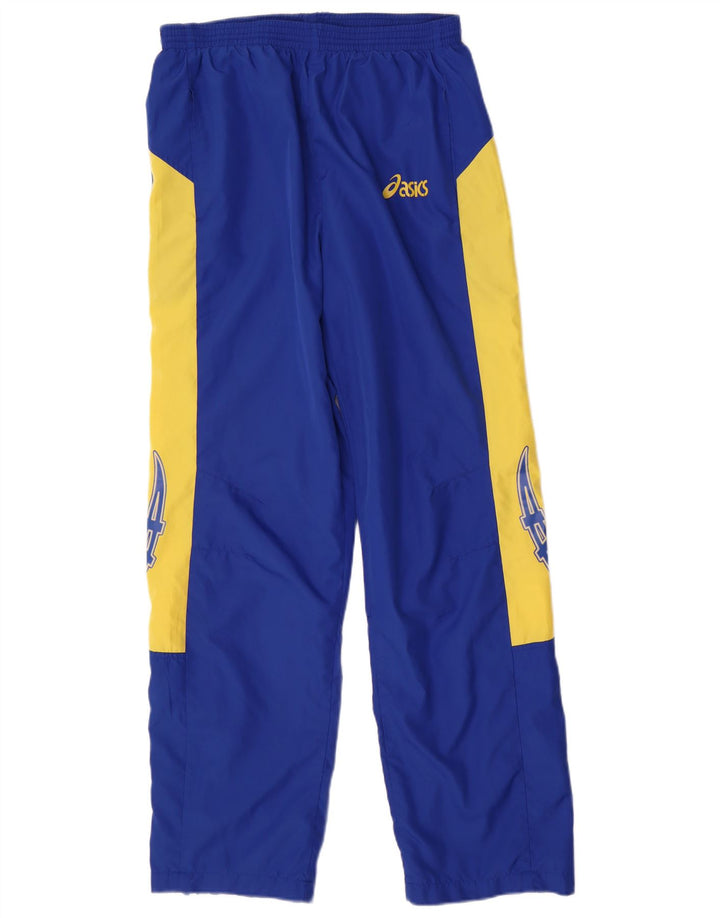 Asics Mens Graphic Full Tracksuit Grande Azul Colourblock Poliéster