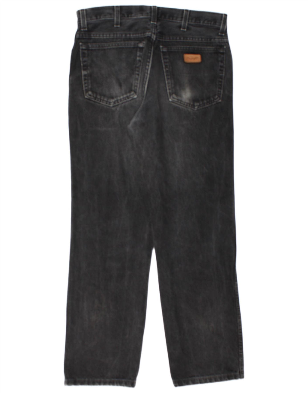 Wrangler Calça jeans reta masculina W30 L30 preta