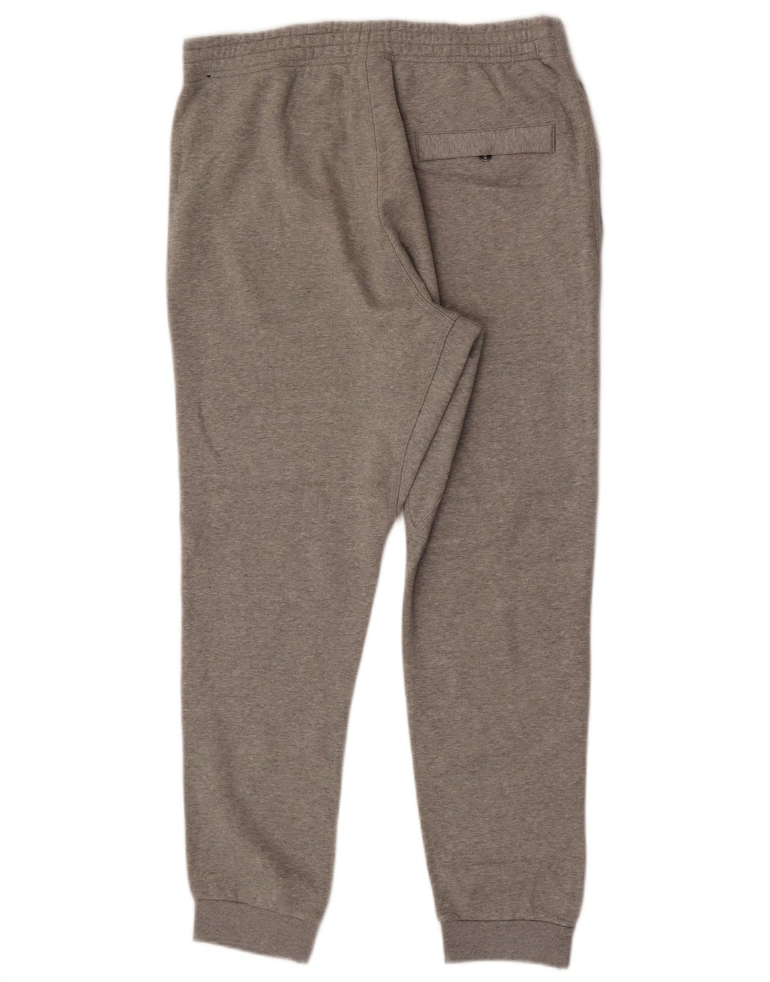 Calça de treino masculina Nike joggers grande algodão cinza