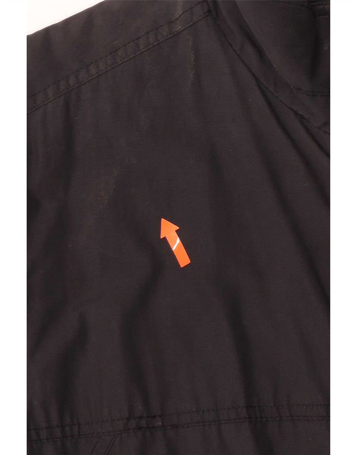 Jaqueta bomber masculina acolchoada Pickwick Reino Unido 38 algodão preto médio