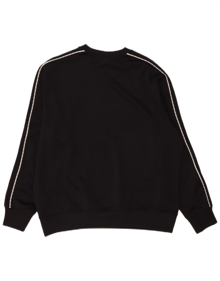 Moletom gráfico masculino Nike Jumper grande poliéster preto