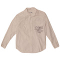 Camisa gráfica Trussardi Boys 8-9 anos algodão branco