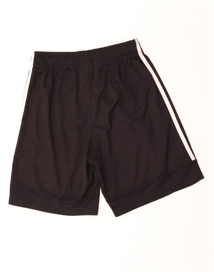 Shorts esportivos masculinos ADIDAS 13-14 anos preto poliéster