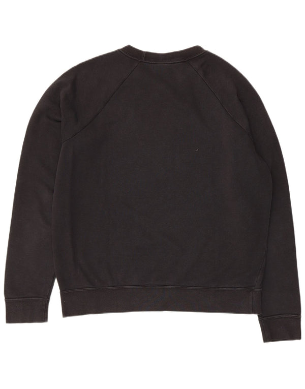 Moletom gráfico feminino Nike Jumper UK 14 médio preto algodão