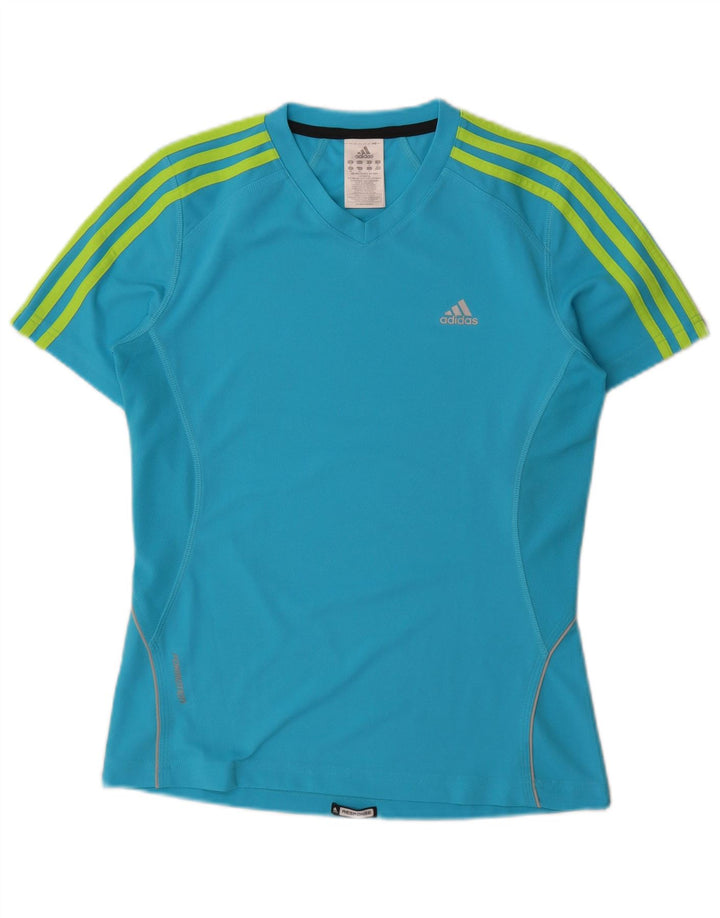 Camiseta Feminina Adidas Top UK 12 Poliéster Azul Médio