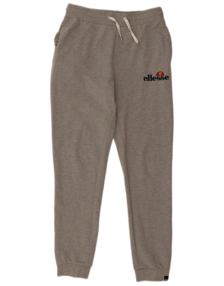 Calça de treino masculina Ellesse joggers algodão cinza médio