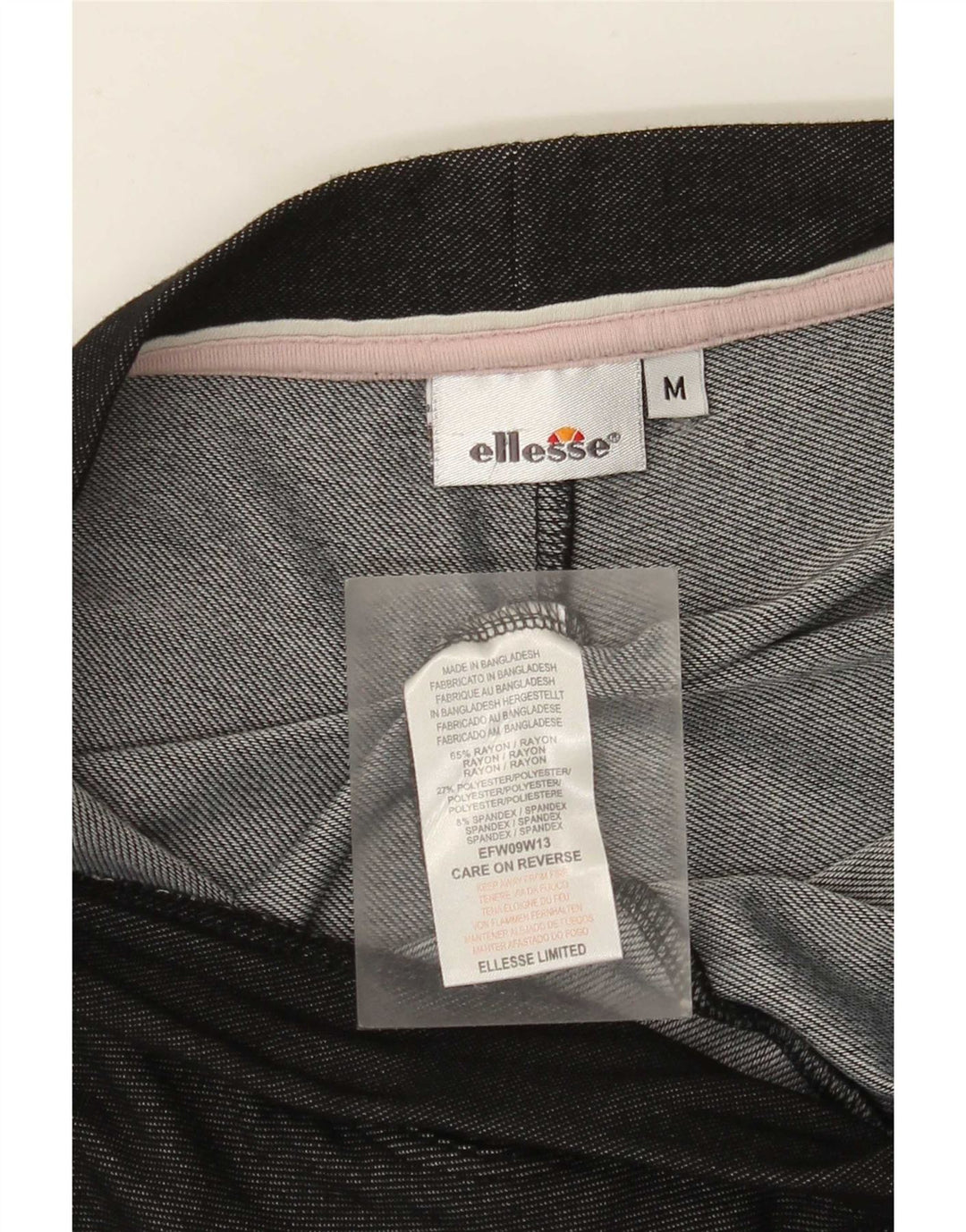 Leggings femininas Ellesse UK 12 médio preto rayon