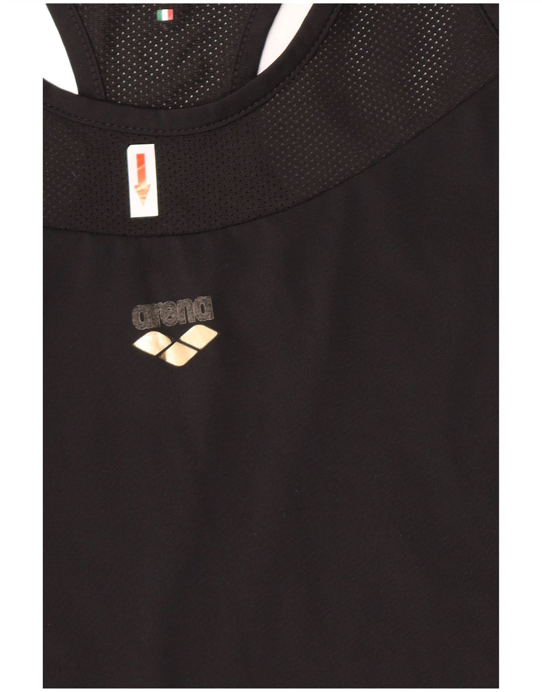 Colete feminino Arena UK 12 poliéster preto médio