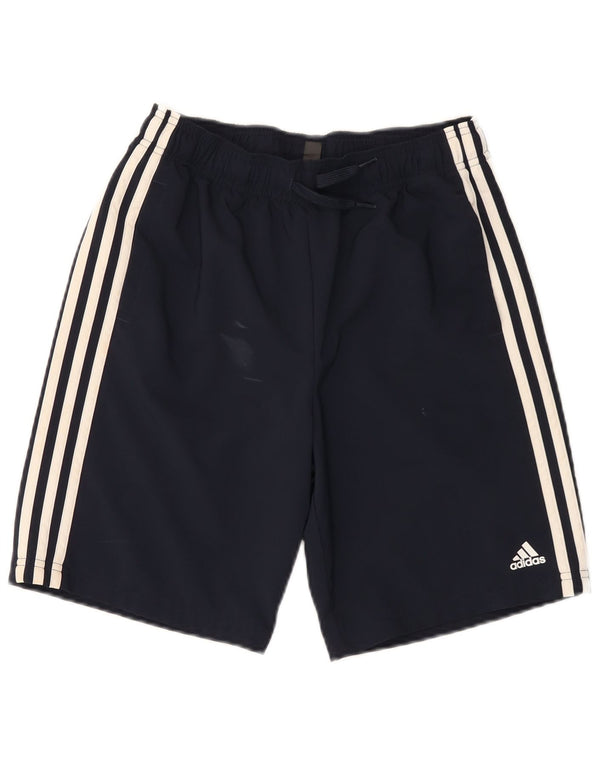 Calções desportivos Adidas Boys Aeroready 13-14 anos azul marinho poliéster