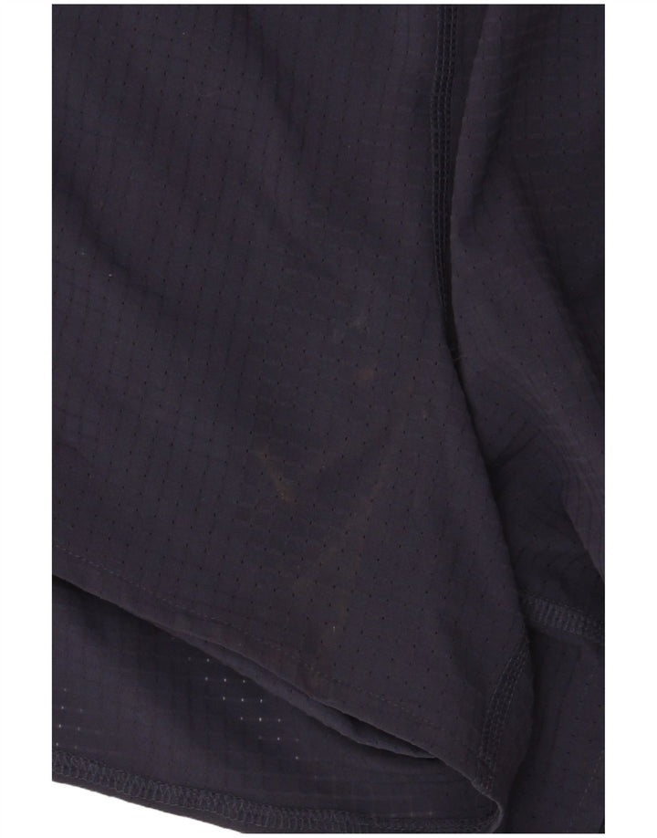 Adidas Womens Aeroready Sport Shorts UK 14 Médio Azul Marinho Poliéster