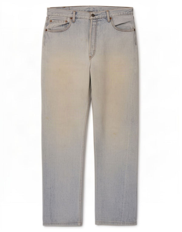 Calça jeans reta masculina Levi's W34 L30 azul
