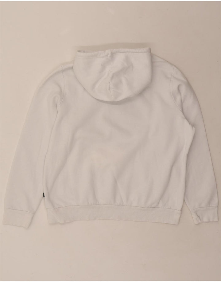 PUMA Womens Graphic Hoodie Jumper UK 18 XL White Vintage Puma and Second-Hand Puma from Messina Hembry 