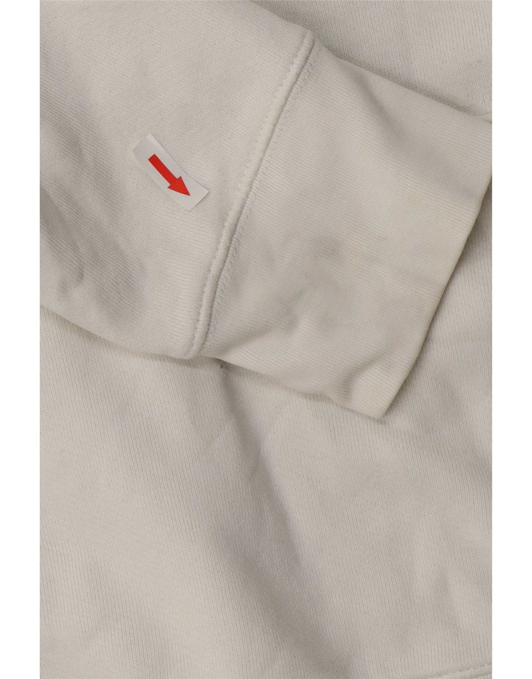 Suéter com capuz gráfico masculino Levi's grande algodão branco