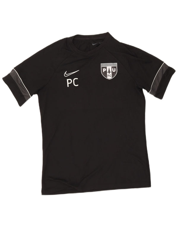 Camiseta Nike Masculina Dri Fit Graphic Top Grande Bloco Colorido Preto