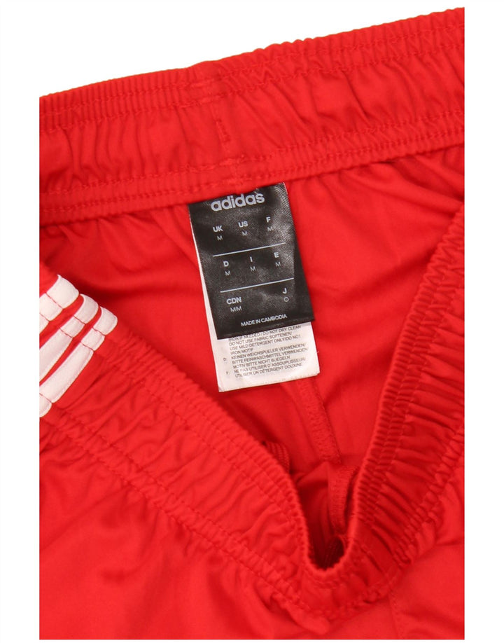 Adidas Mens Climalite Sport Shorts Médio Poliéster Vermelho