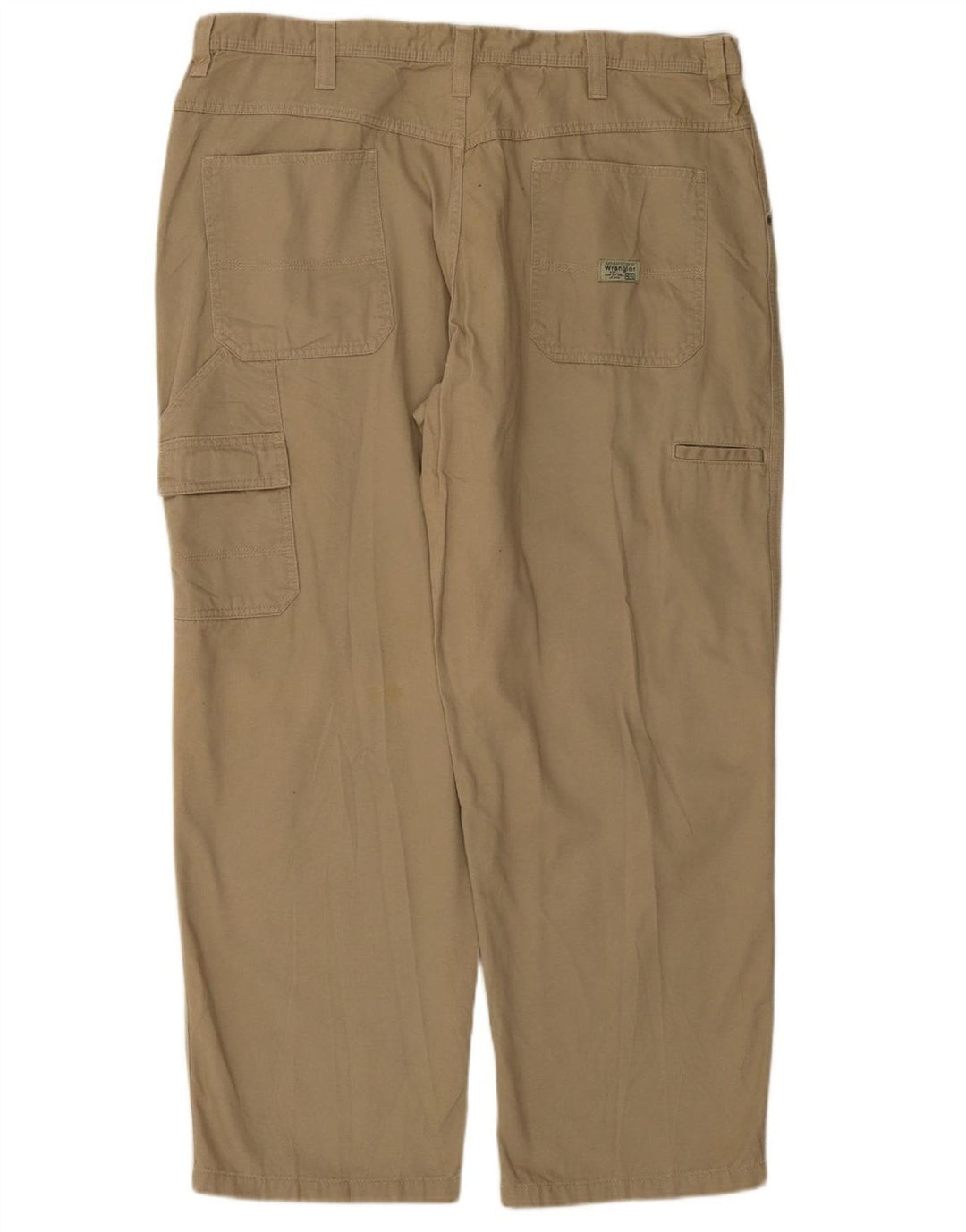 Calça cargo masculina reta WRANGLER W40 L30 algodão bege