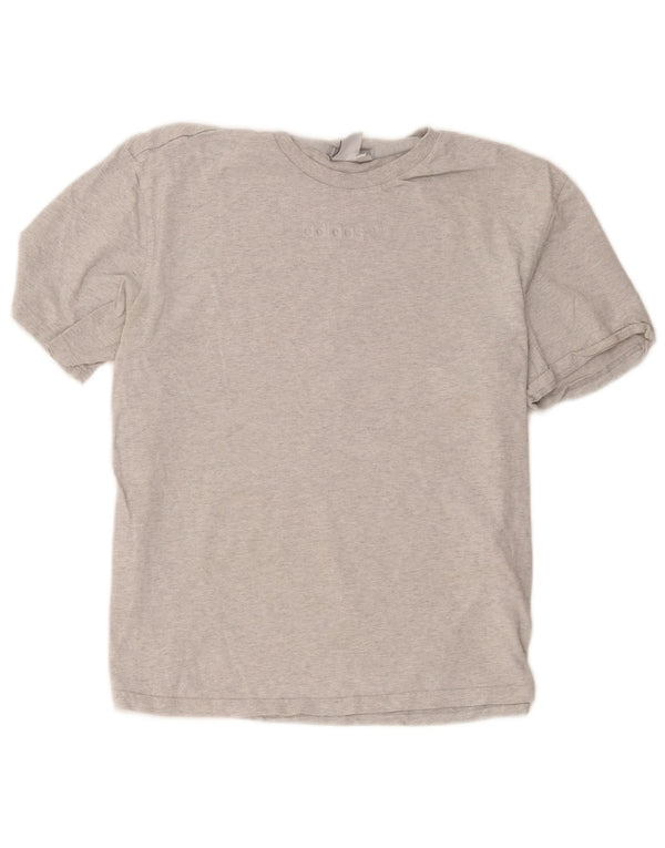 Camiseta Feminina Adidas Top UK 14 Grande Algodão Cinza