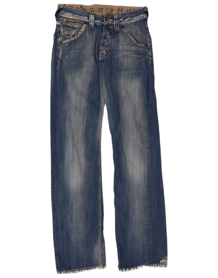 G-Star feminino bootcut jeans W28 L34 algodão azul