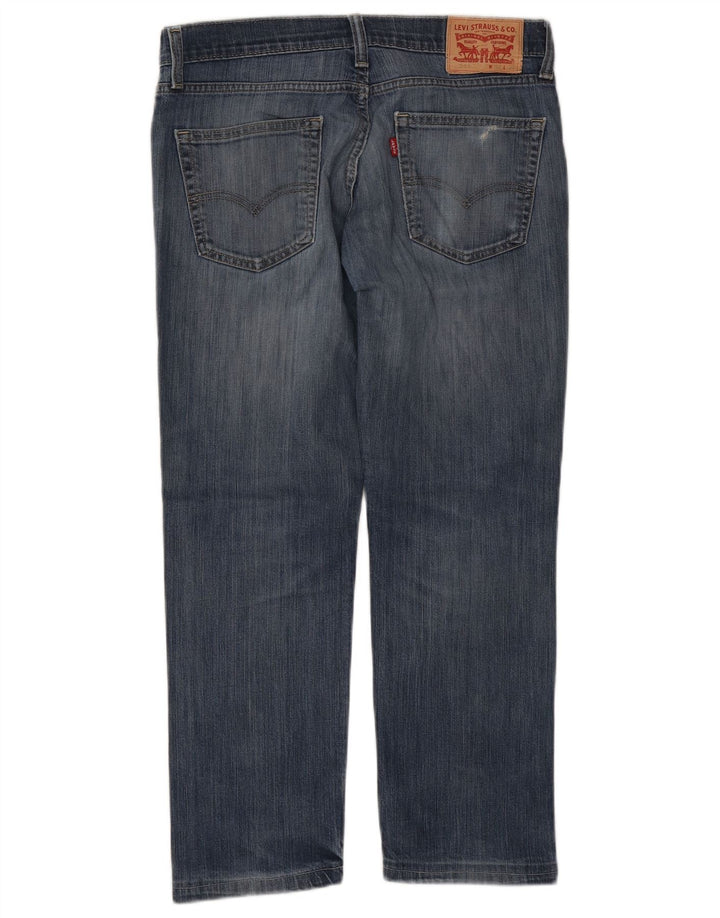 Levi's Masculino 511 Slim Jeans W32 L26 Azul Algodão